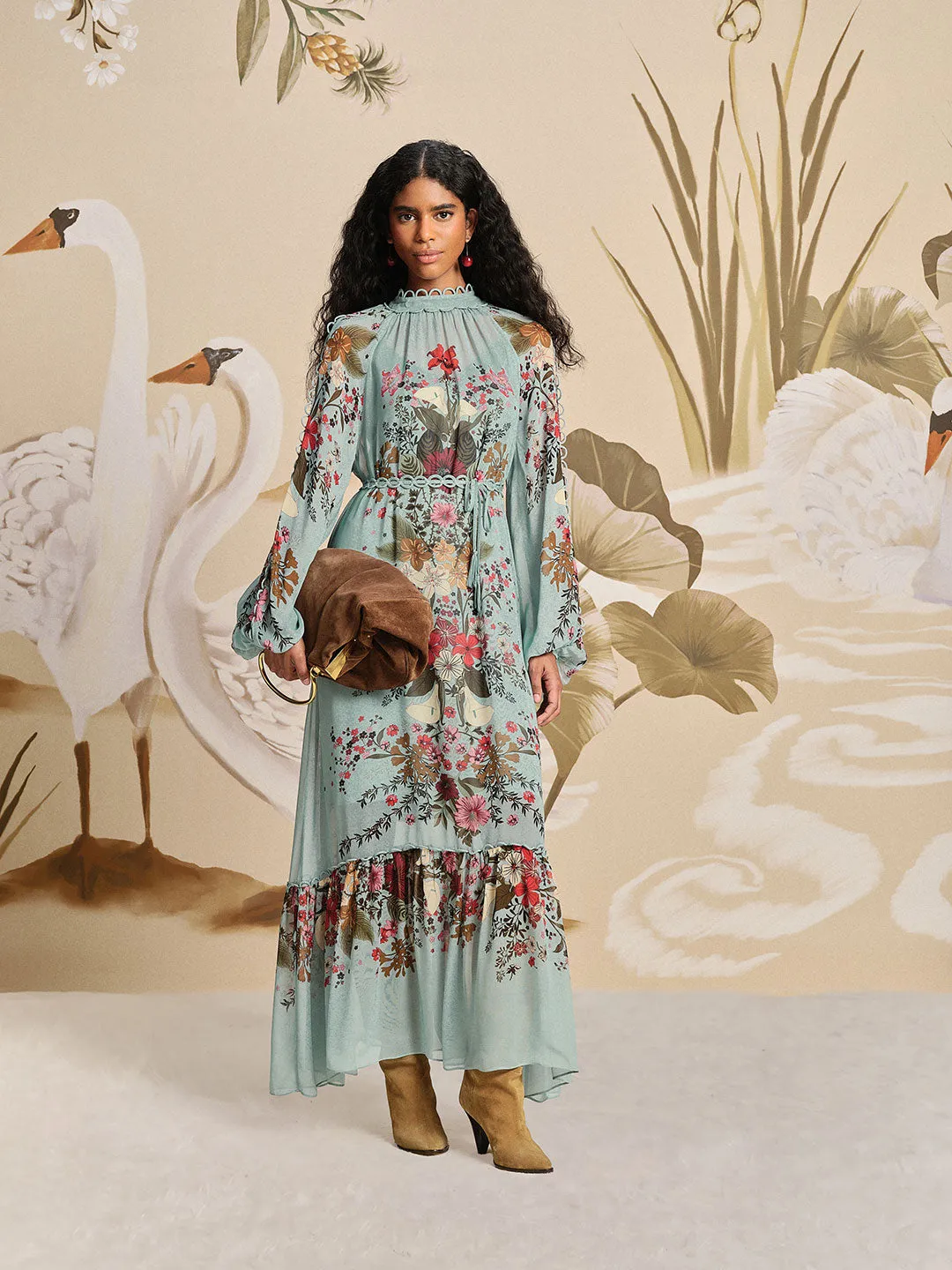 LONG SLEEVE MAXI DRESS 112624