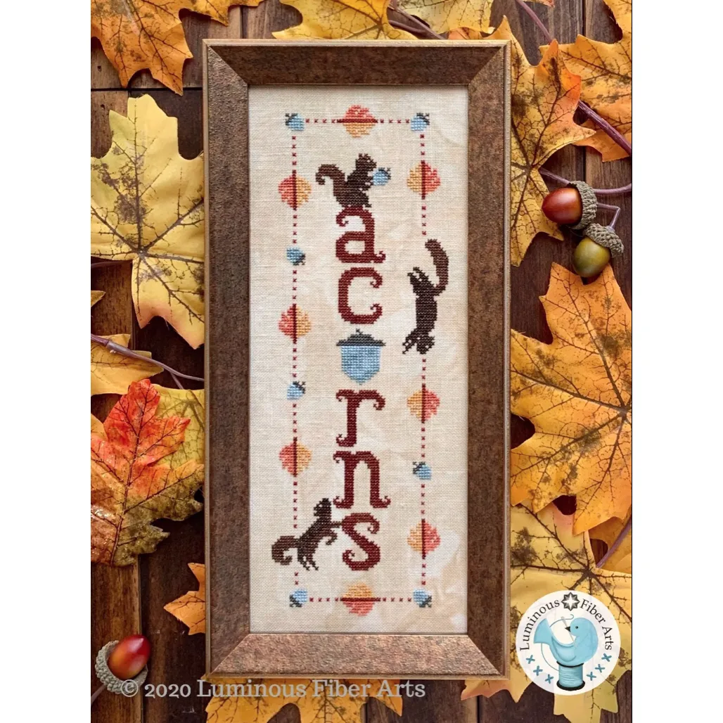 Luminous Fiber Arts ~ Squirreling Around Pattern