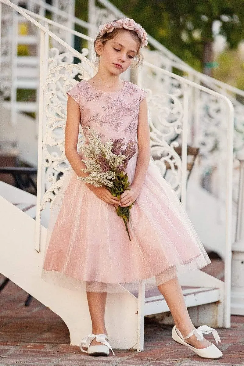 Luxurious Silk & Glittery Tulle Top Burgundy