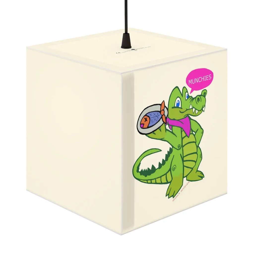 Munchies the Crocodile Personalized Lamp