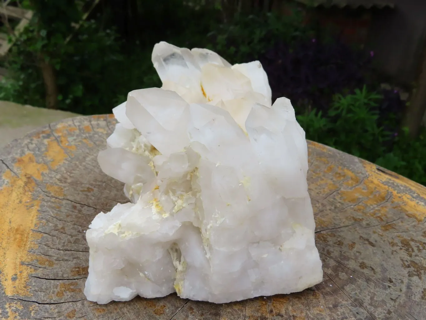 Natural Clear Madagascar Quartz Cluster x 1 From Madagascar
