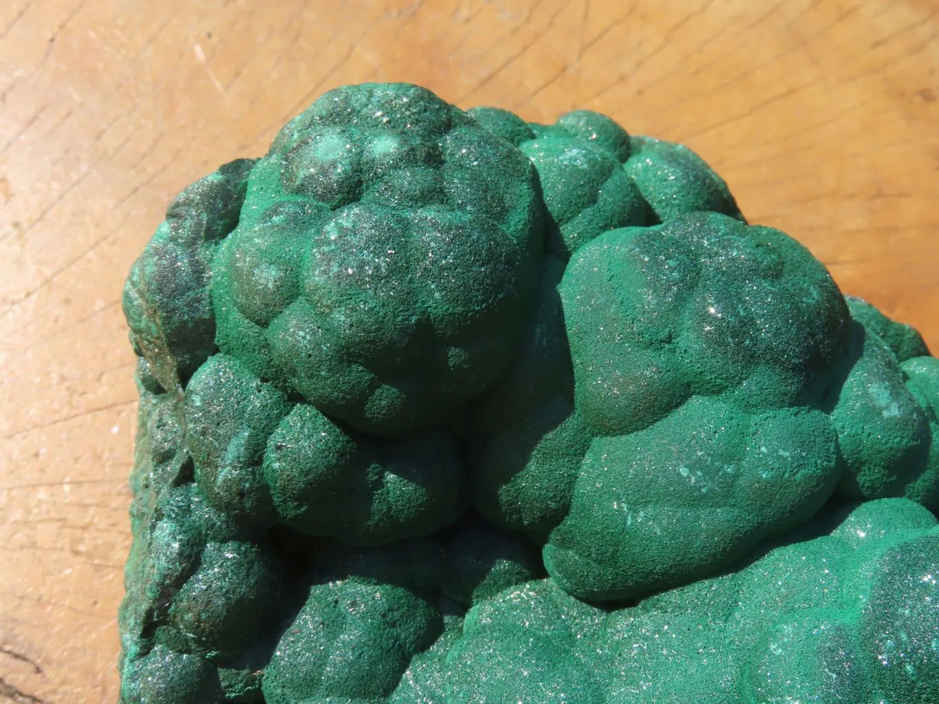Natural Extra Large Botryoidal Malachite Specimen x 1 From Kolwezi, Congo