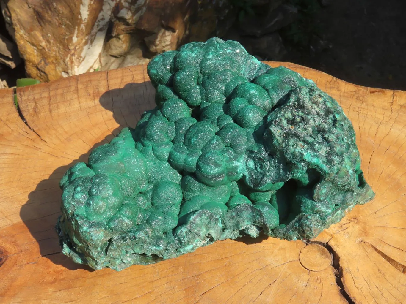 Natural Extra Large Botryoidal Malachite Specimen x 1 From Kolwezi, Congo