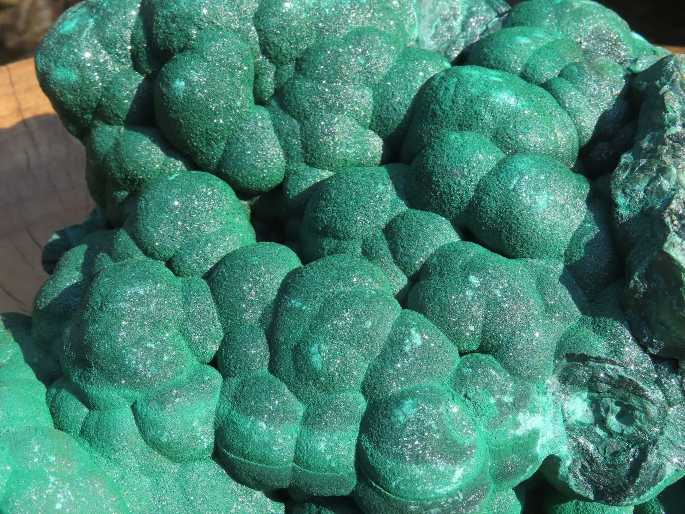 Natural Extra Large Botryoidal Malachite Specimen x 1 From Kolwezi, Congo