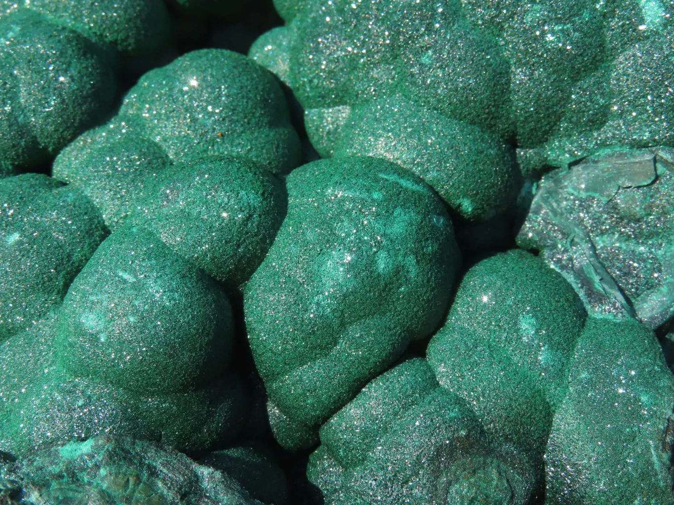 Natural Extra Large Botryoidal Malachite Specimen x 1 From Kolwezi, Congo
