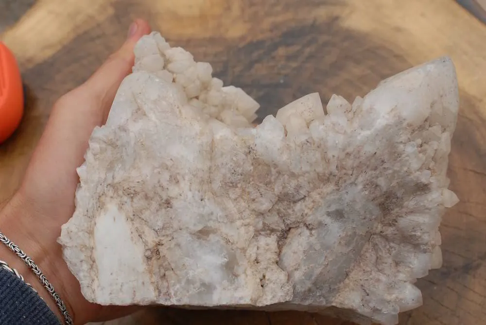 Natural Large Cascading Castle Quartz Cluster x 1 From Ambatfinhandrana, Madagascar