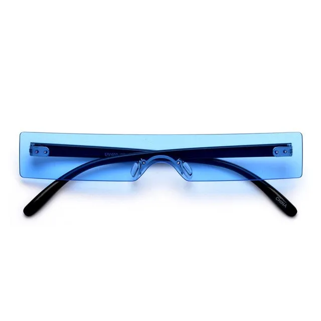 New Rectangle Sunglasses Women 2019 Fashion Luxury Brand