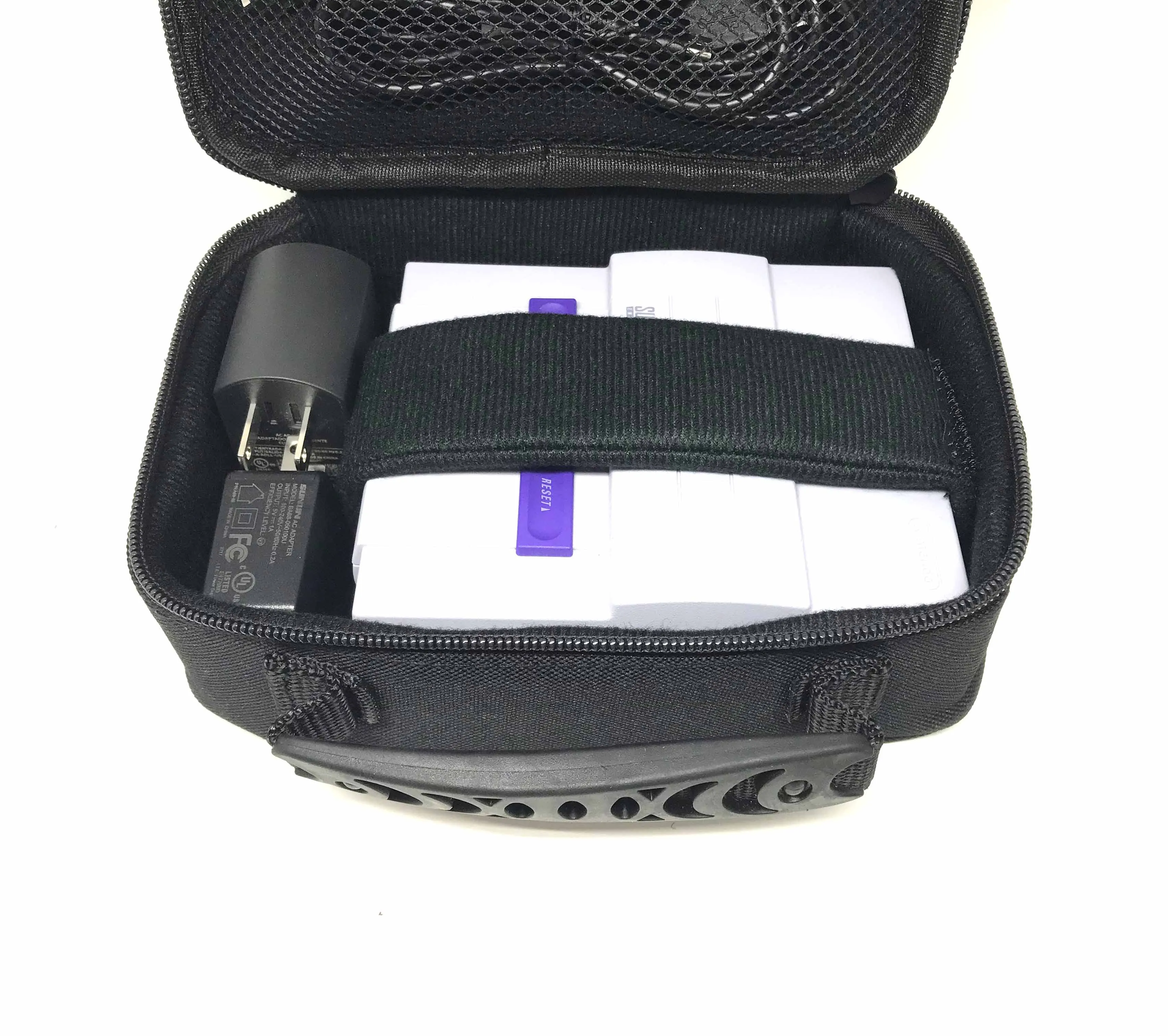 NIGHT PROVISION ORGANIZER CASE ADJUSTABLE DIVIDERS AND MESH NET