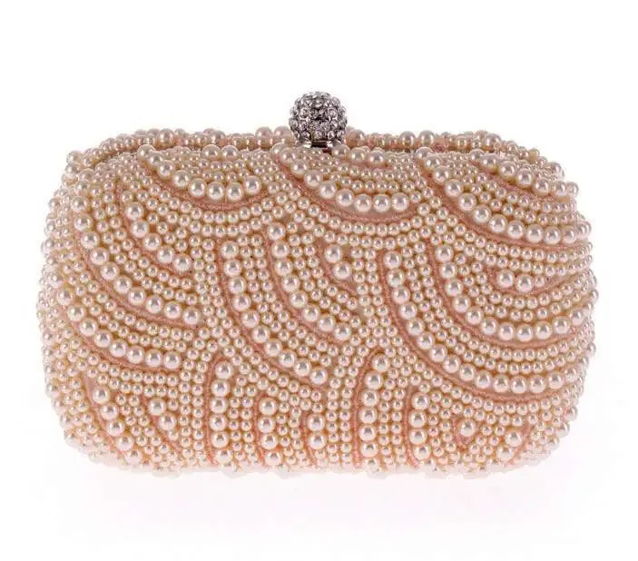 Pearl Clutch Bags Women's Purse