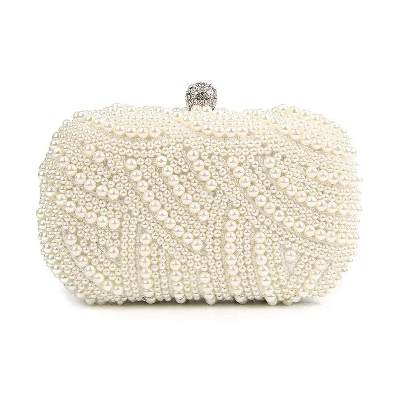 Pearl Clutch Bags Women's Purse