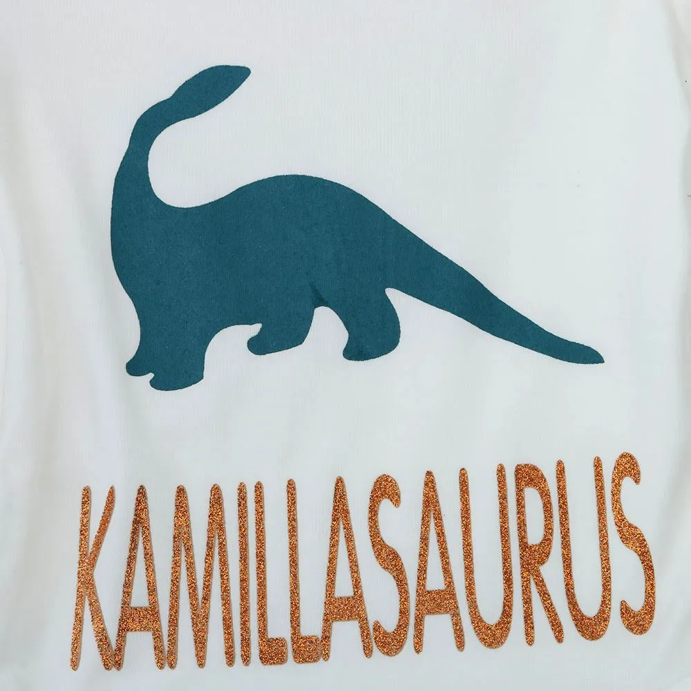 Personalized Infant Dinosaur Baby Romper Onesie