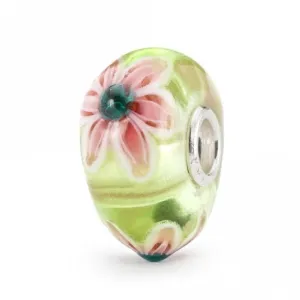 Pink Flower Bead TGLBE-20395