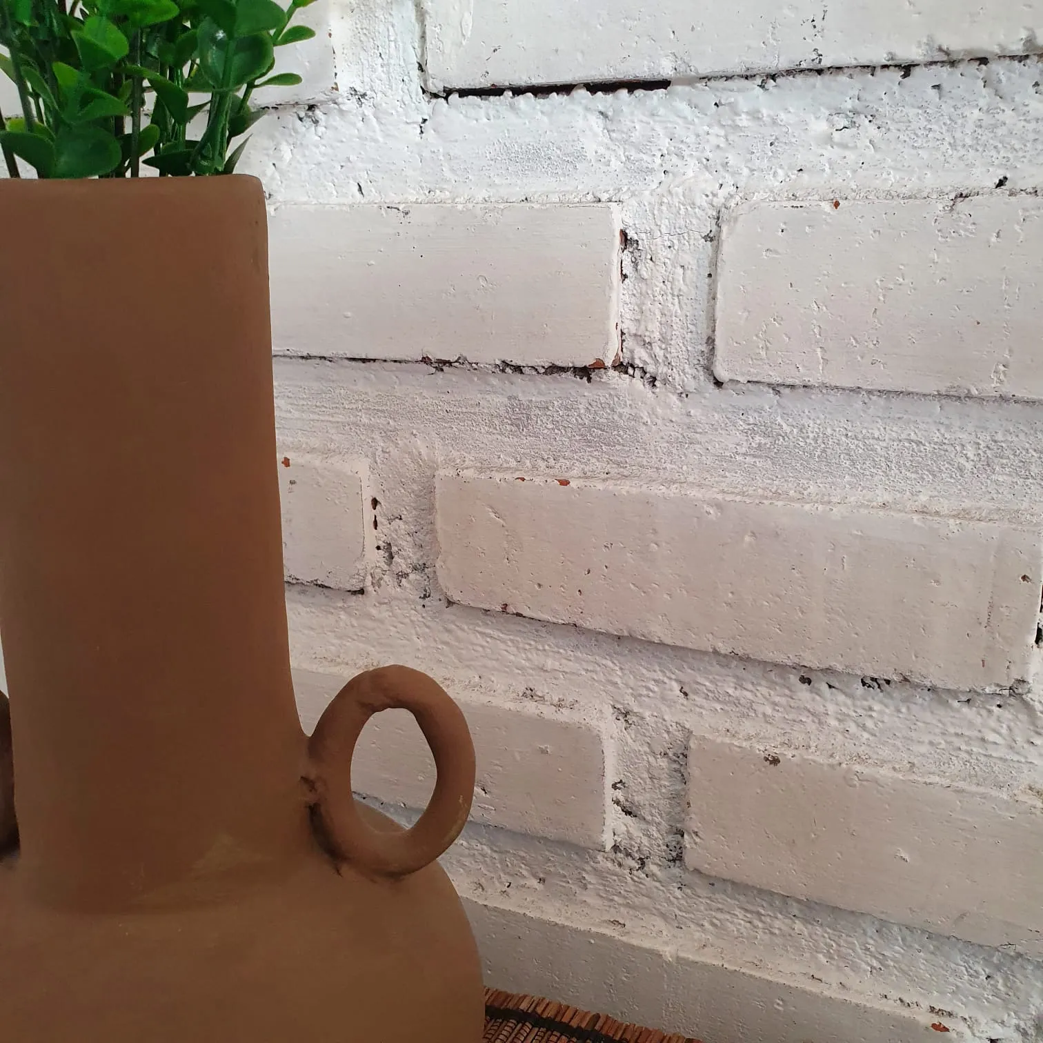 Pinno Pottery with Unique Handle