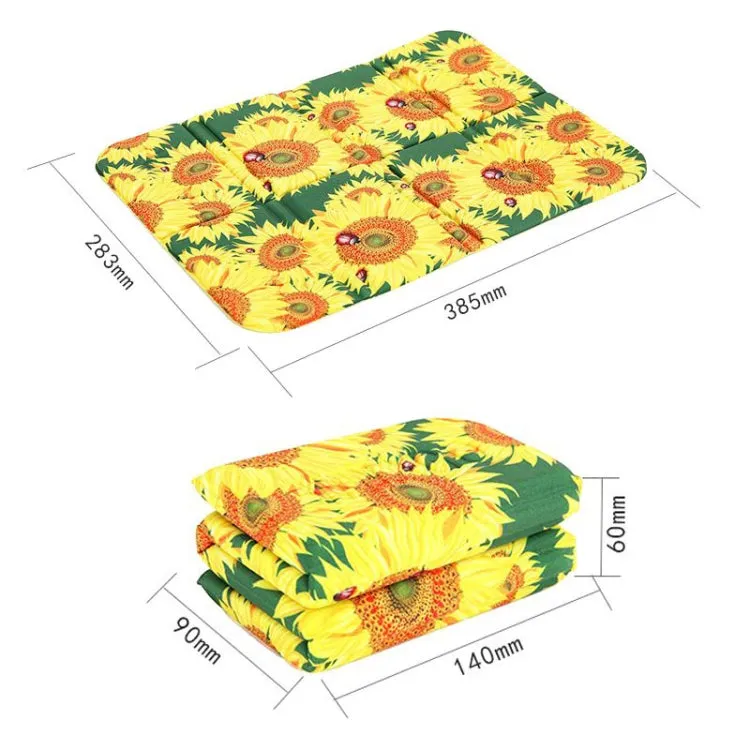 Portable Dirty Park Folding Picnic Mat Moisture-proof and Cool Cushion(Yunfan Sea)