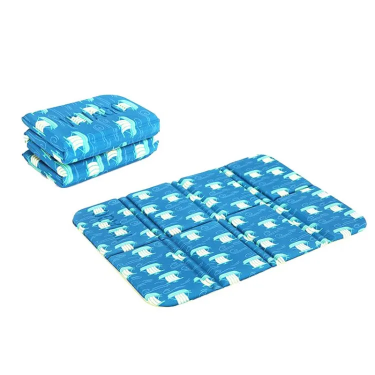 Portable Dirty Park Folding Picnic Mat Moisture-proof and Cool Cushion(Yunfan Sea)