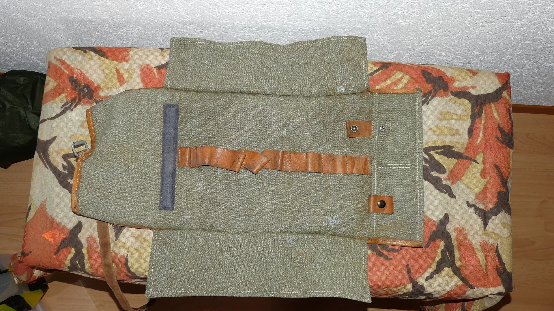 Pouch, Swiss Army Tool Roll Bag (1950's)