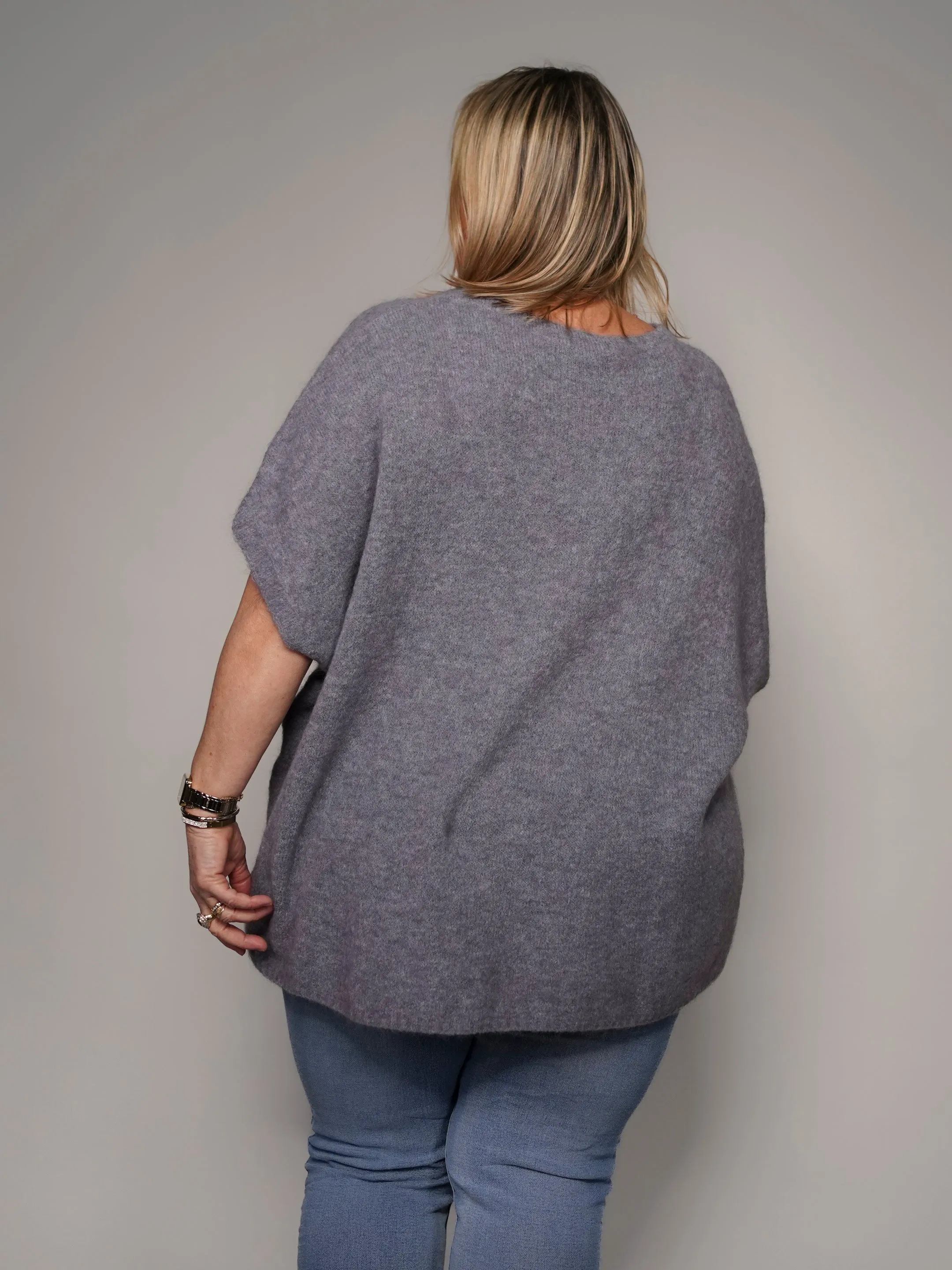 Pull sans manches gris - 1851