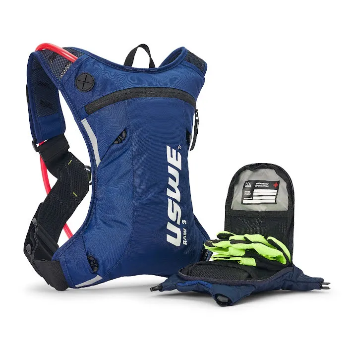 Raw 3 - Carbon Blue