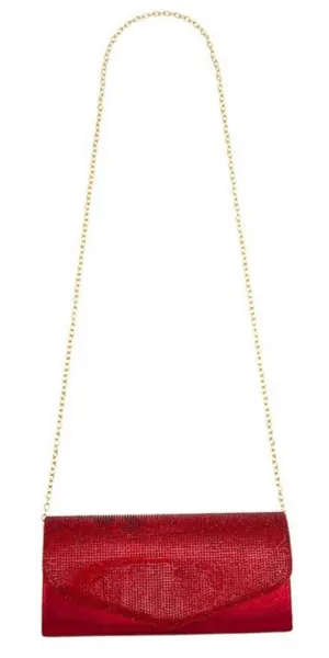 Rhinestone Evening Clutch Bag