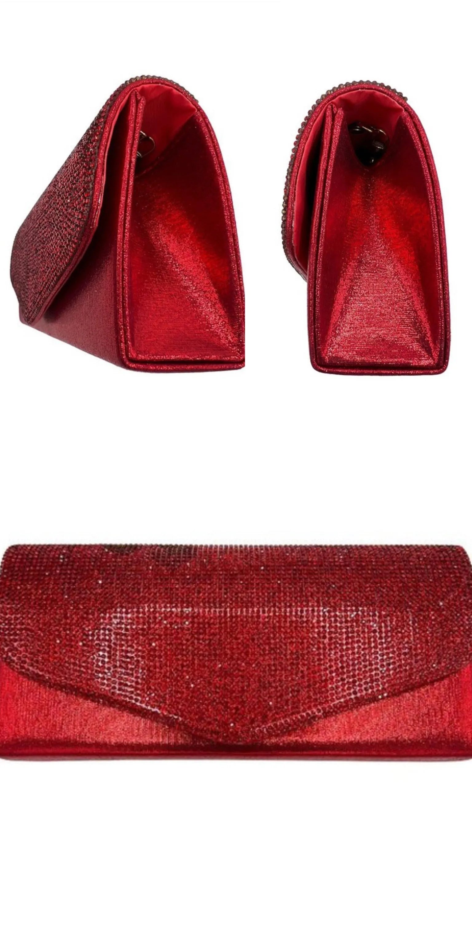 Rhinestone Evening Clutch Bag