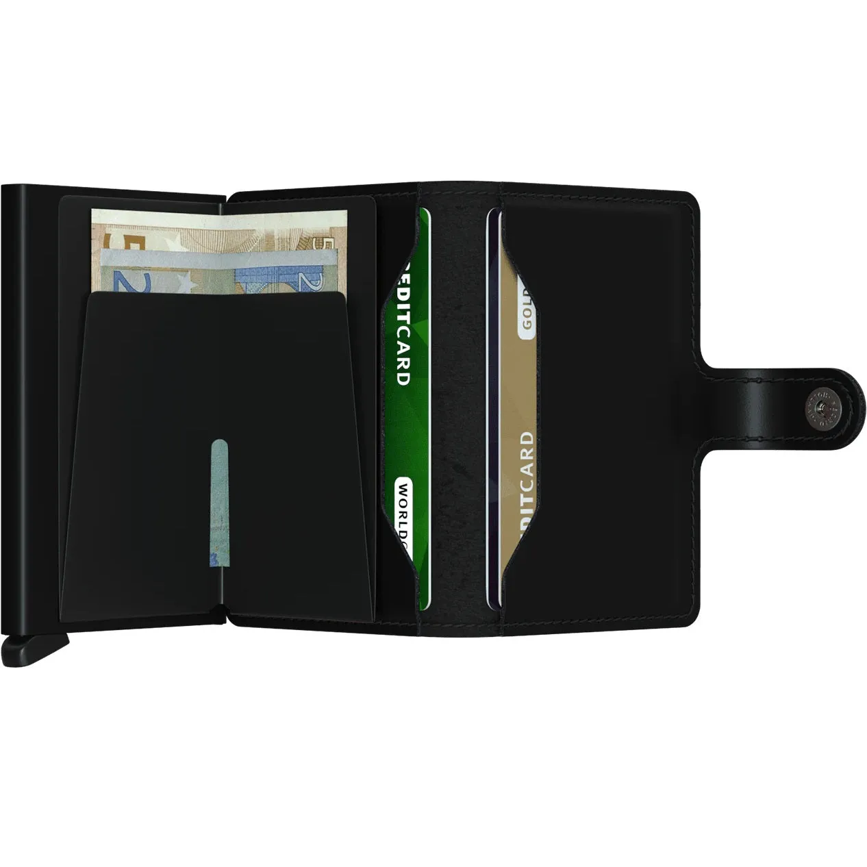 Secrid Miniwallet Matte Black-Black