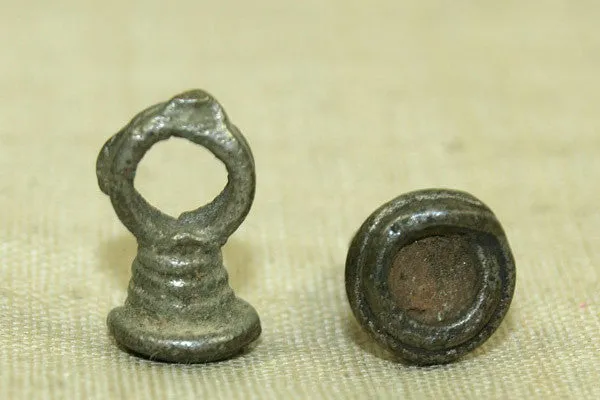 Set of Bronze Lotus Pendants, Thailand