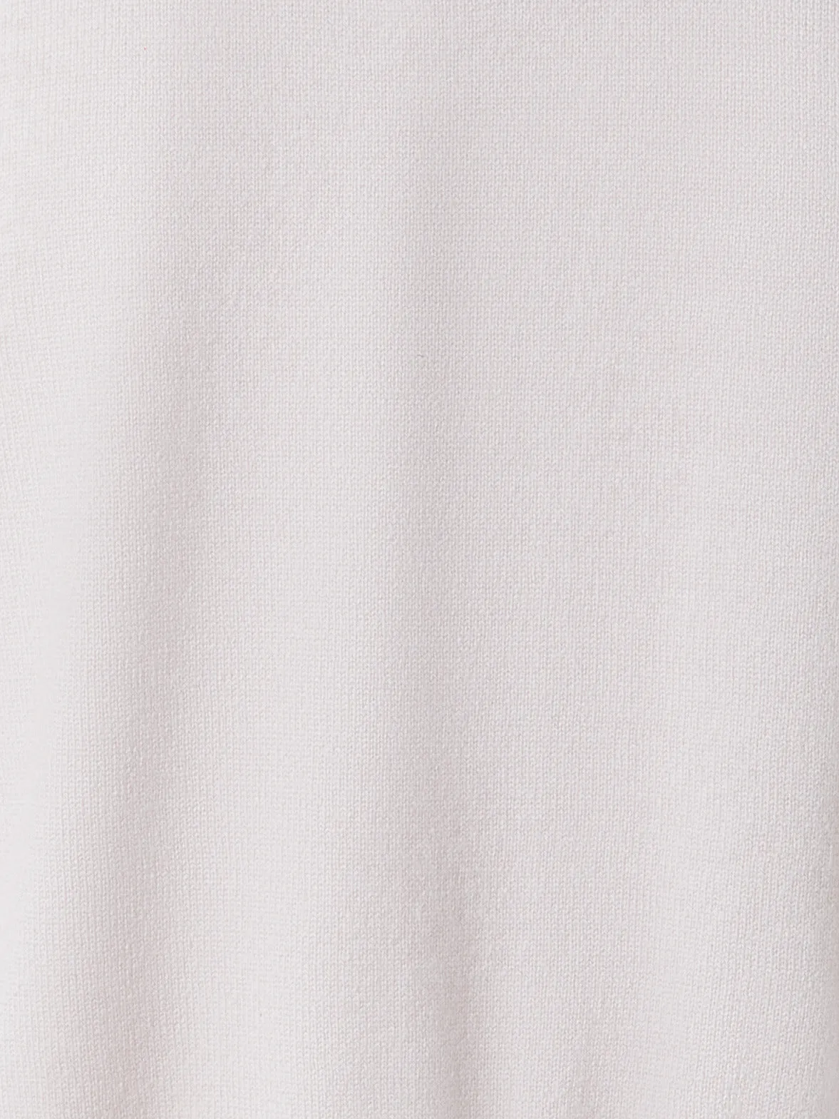 Short Sleeves Cashmere Sweater with Fine Sheer Stripe