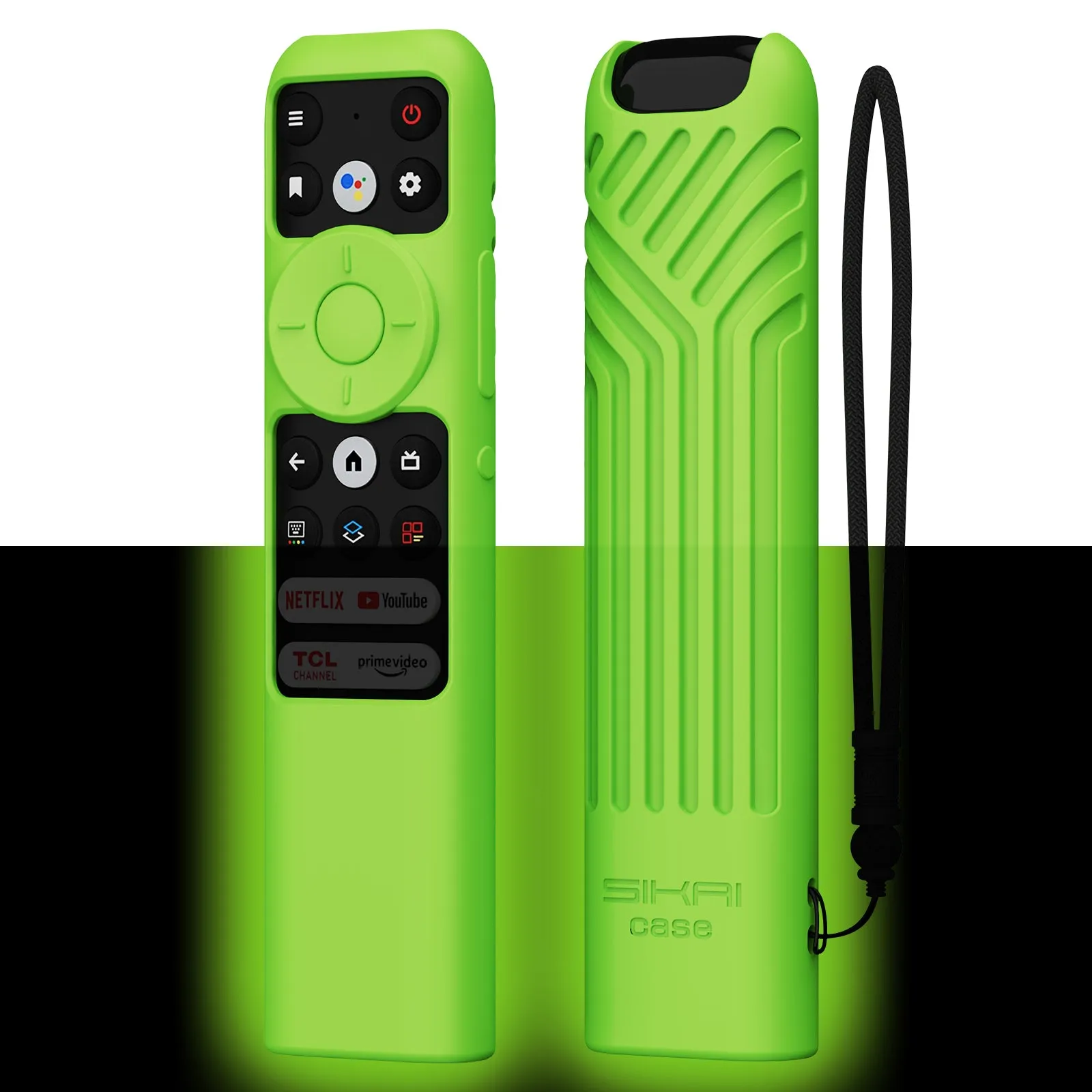 Silicone Shockproof Cover for TCL RC902N FMR1 TV Remote Control Protective Case