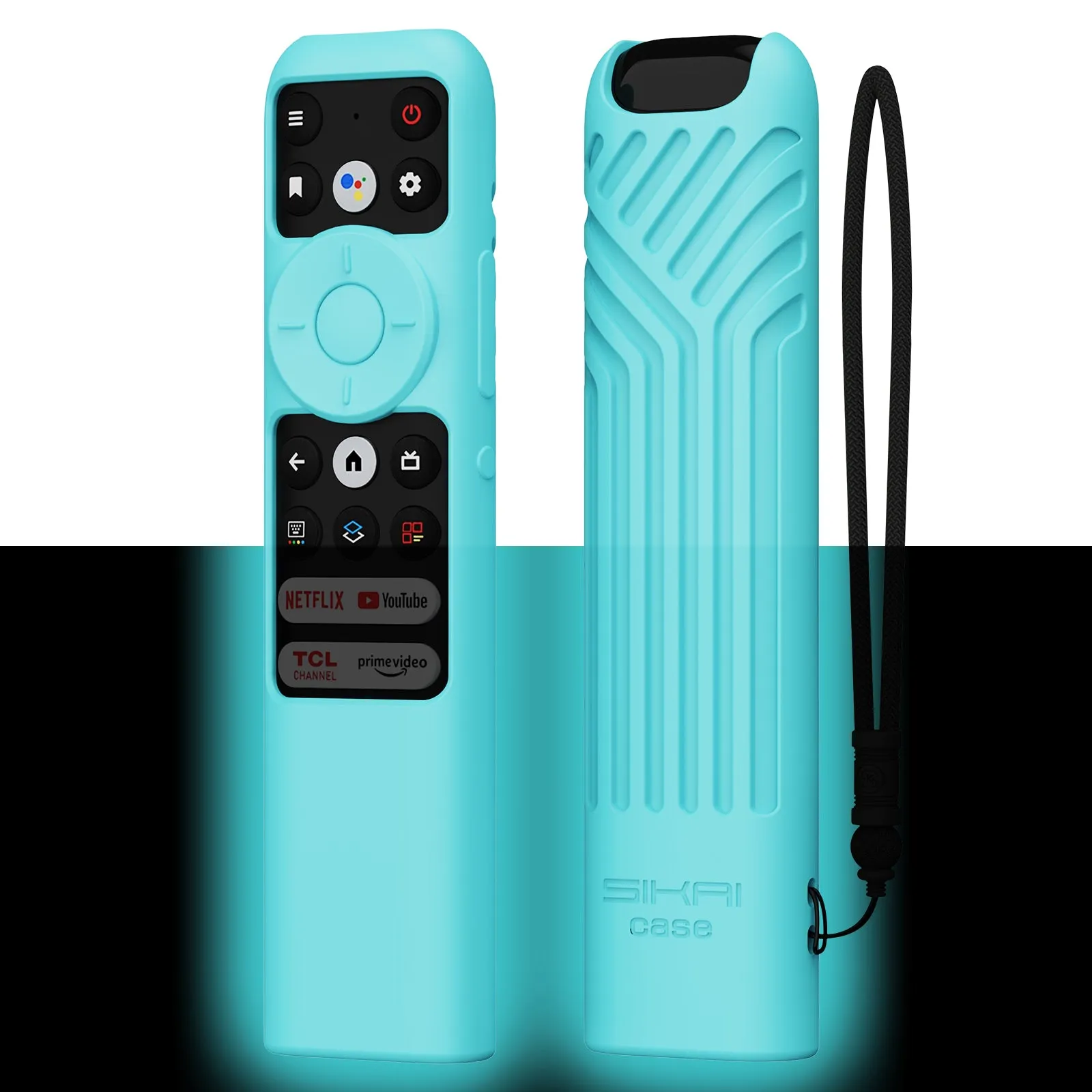 Silicone Shockproof Cover for TCL RC902N FMR1 TV Remote Control Protective Case