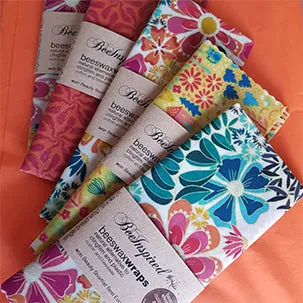 single bread beeswaxwrap - the thoughtful alternative to clingfilm