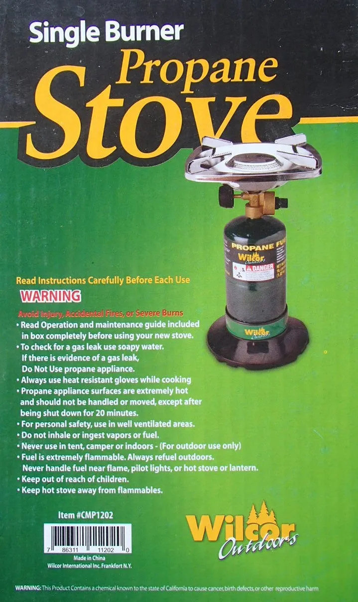 Single Burner Stove