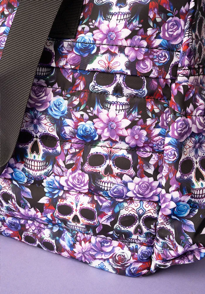 Skull Print Holdall