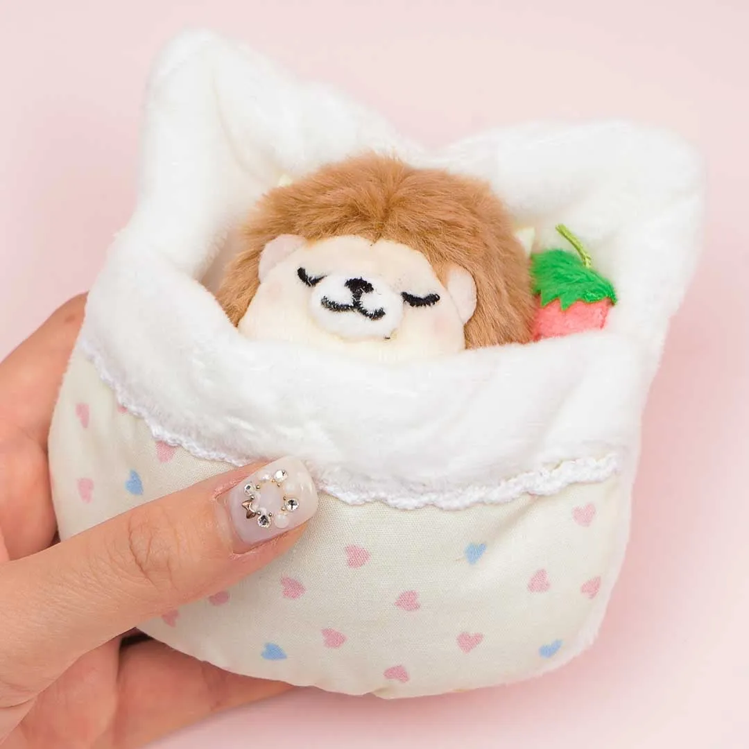 Sleeping Hedgehog Plushie Charm - Mini