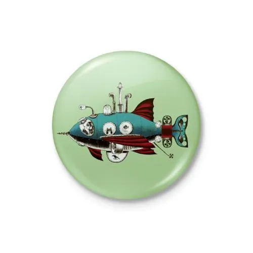 Steampunk Badge