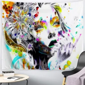 The Mystic Girl Tapestry