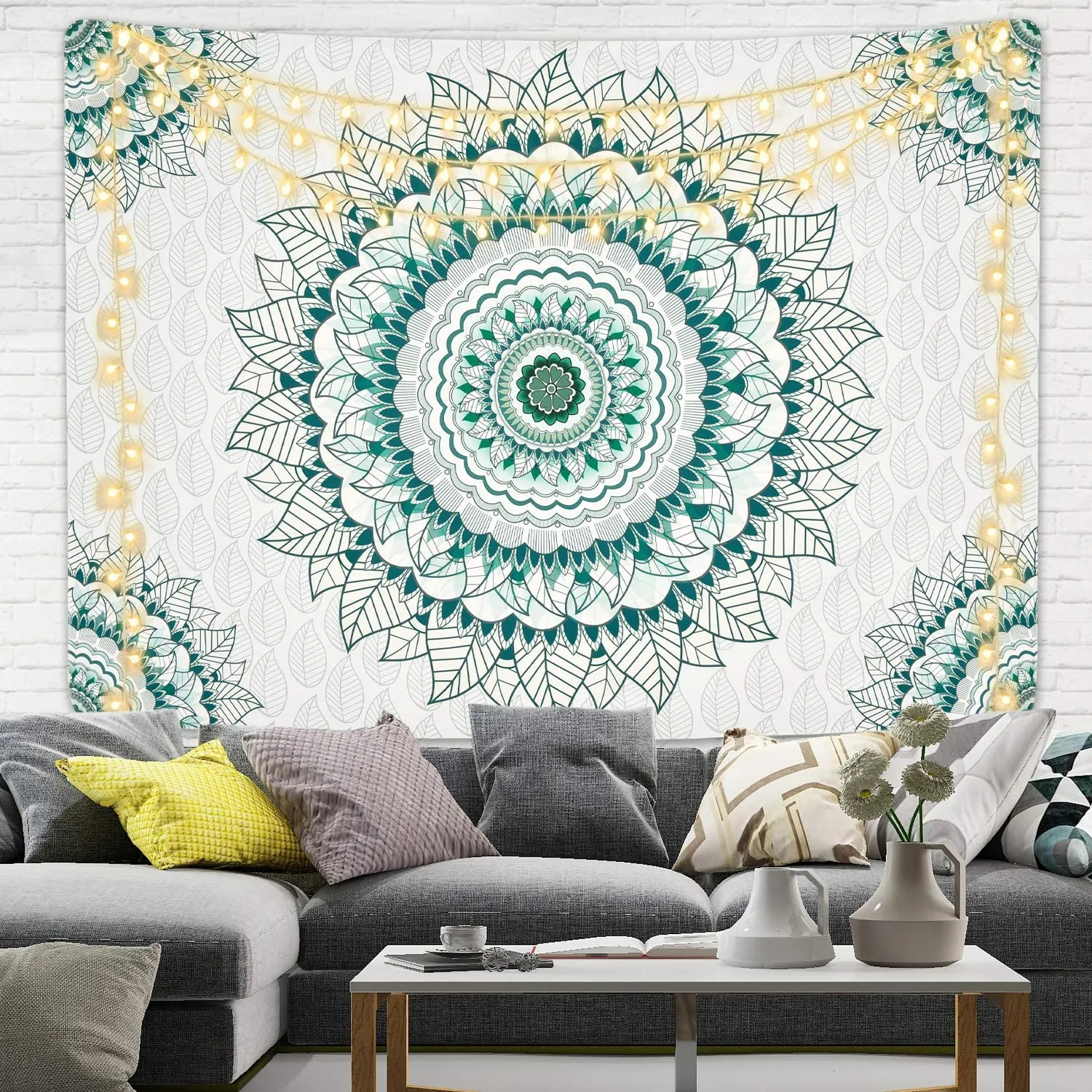 The Sage Mandala Tapestry