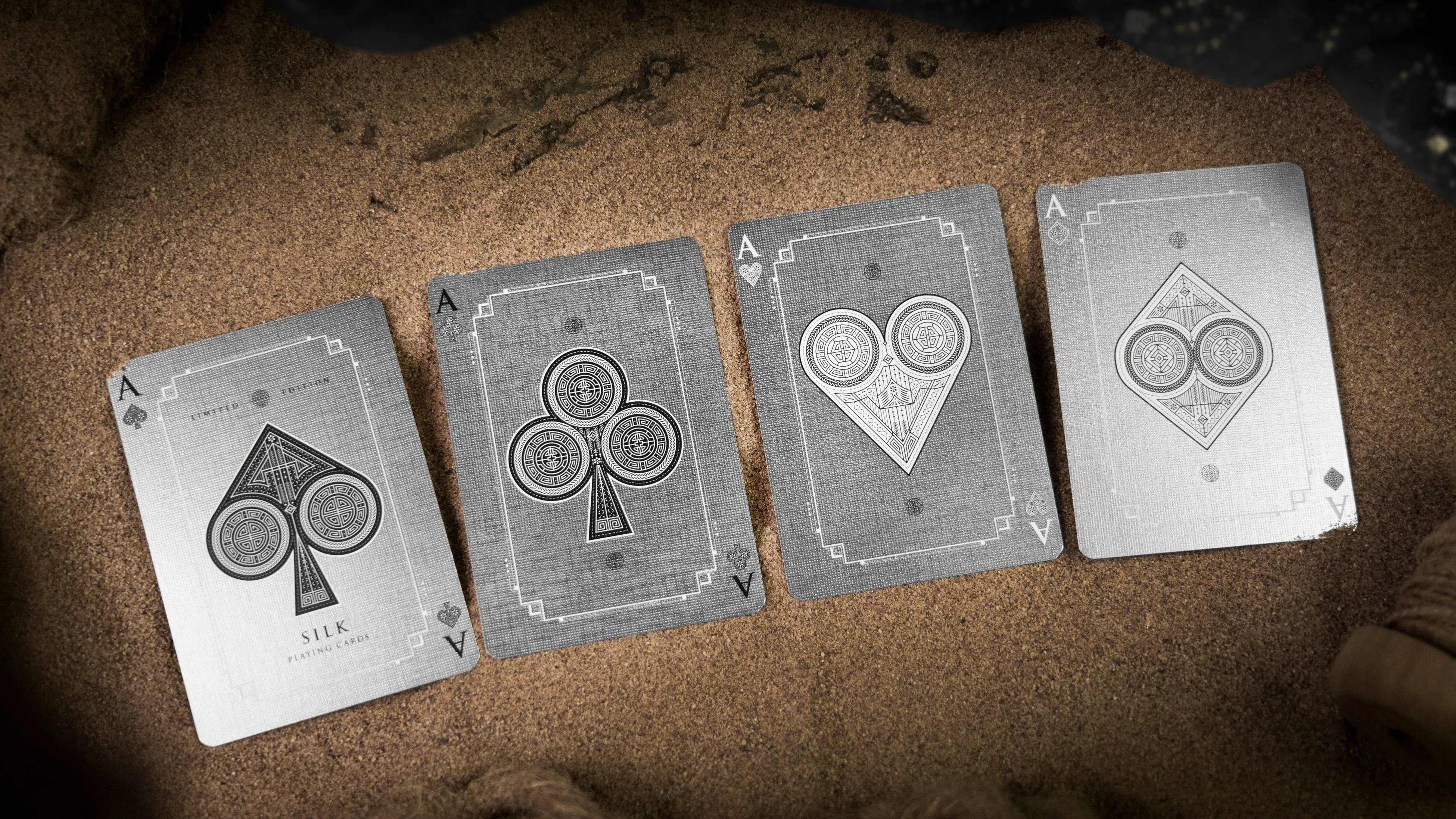 The Silk Wooden Boxset by Ark Playing Cards