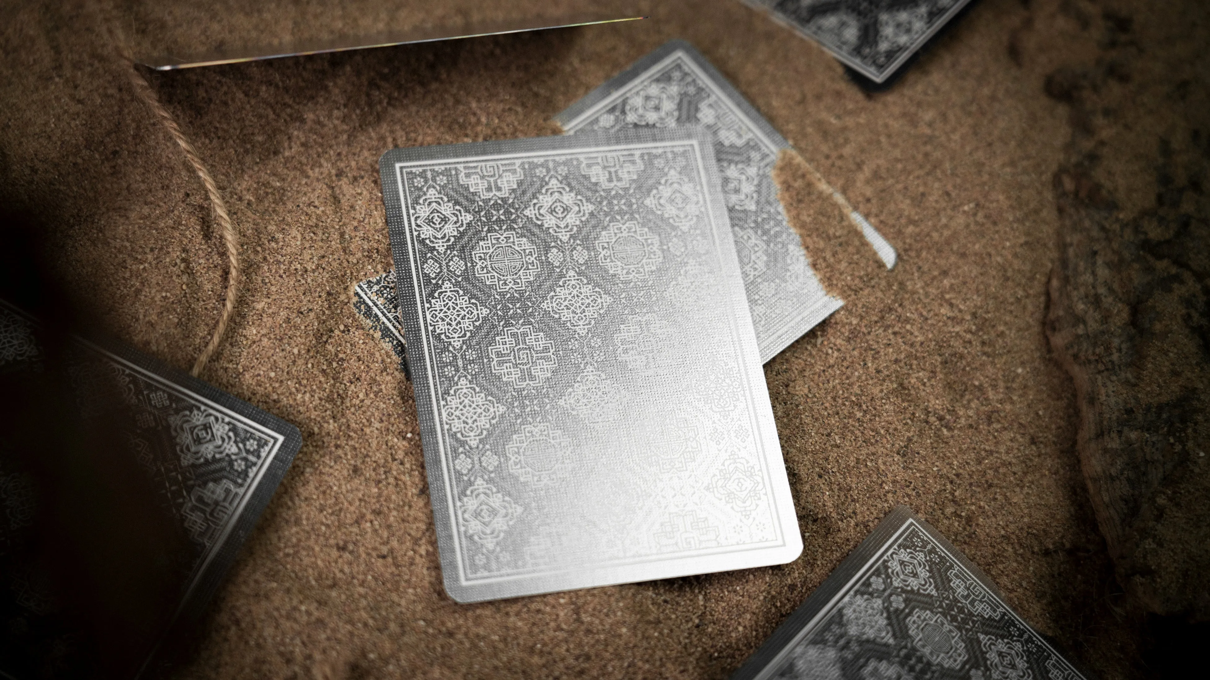 The Silk Wooden Boxset by Ark Playing Cards