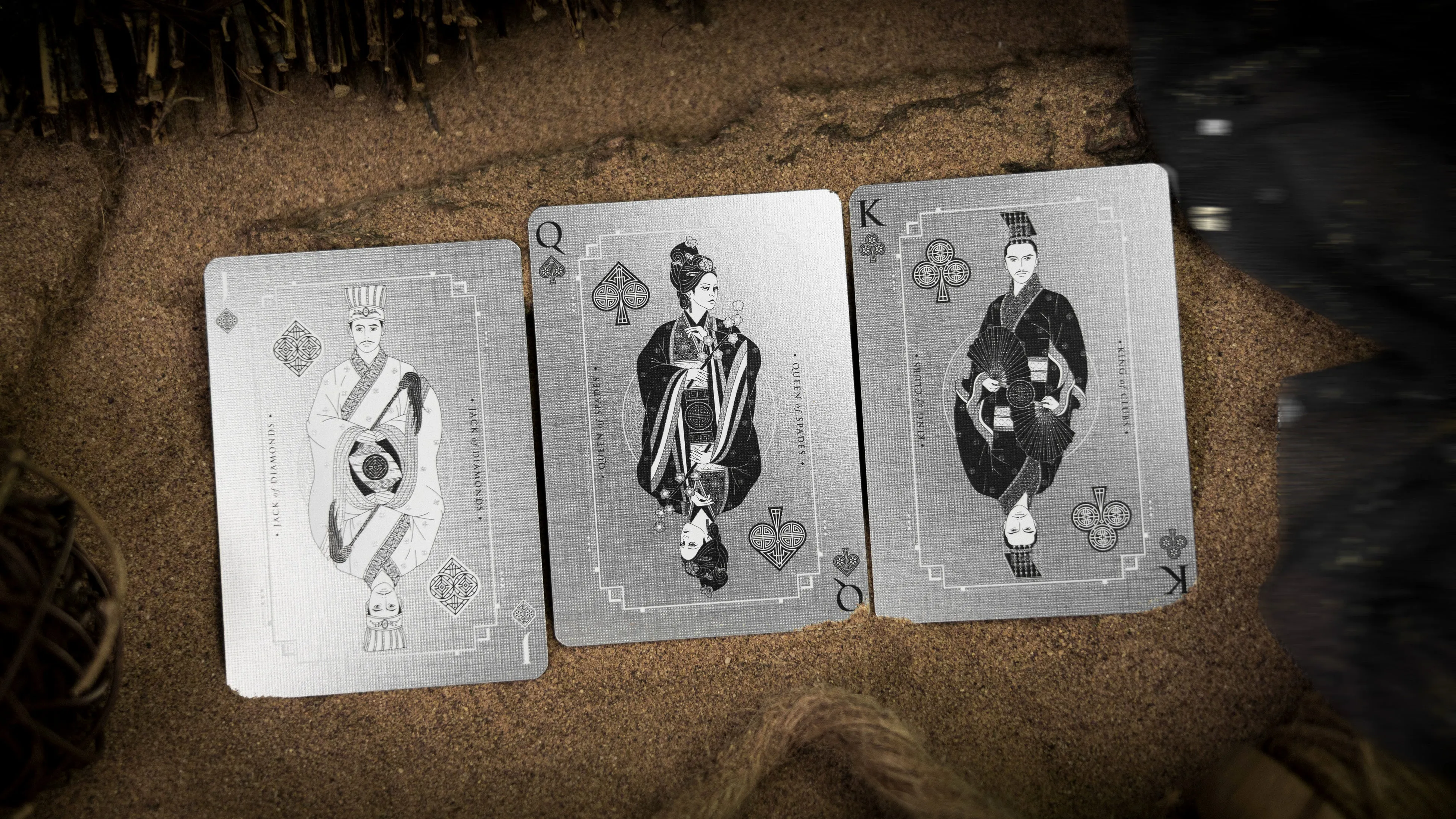 The Silk Wooden Boxset by Ark Playing Cards