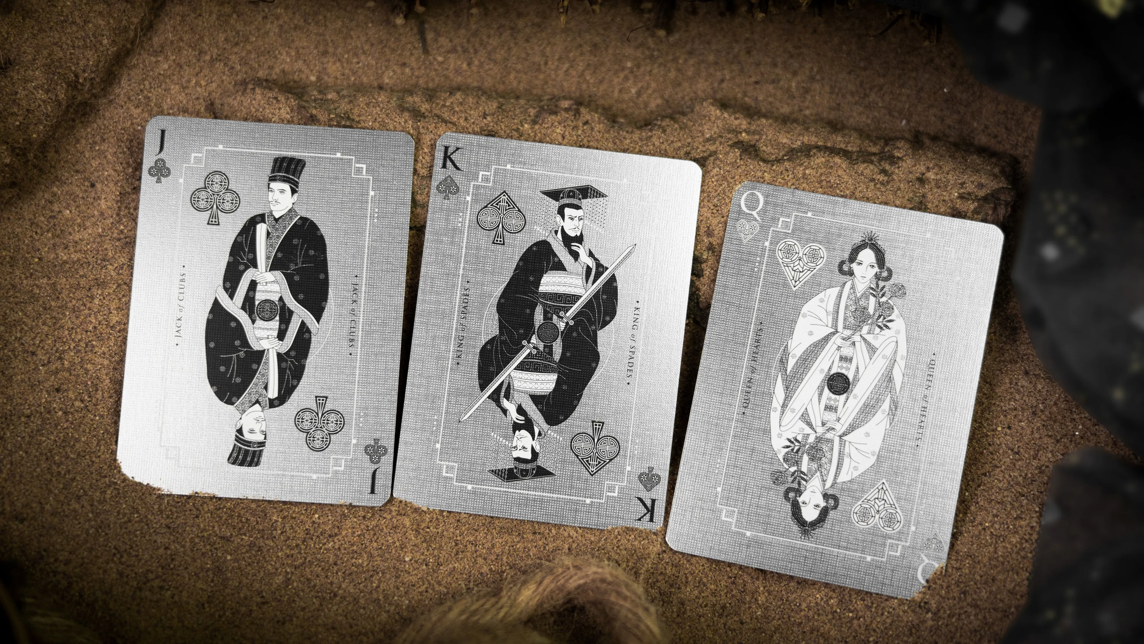 The Silk Wooden Boxset by Ark Playing Cards