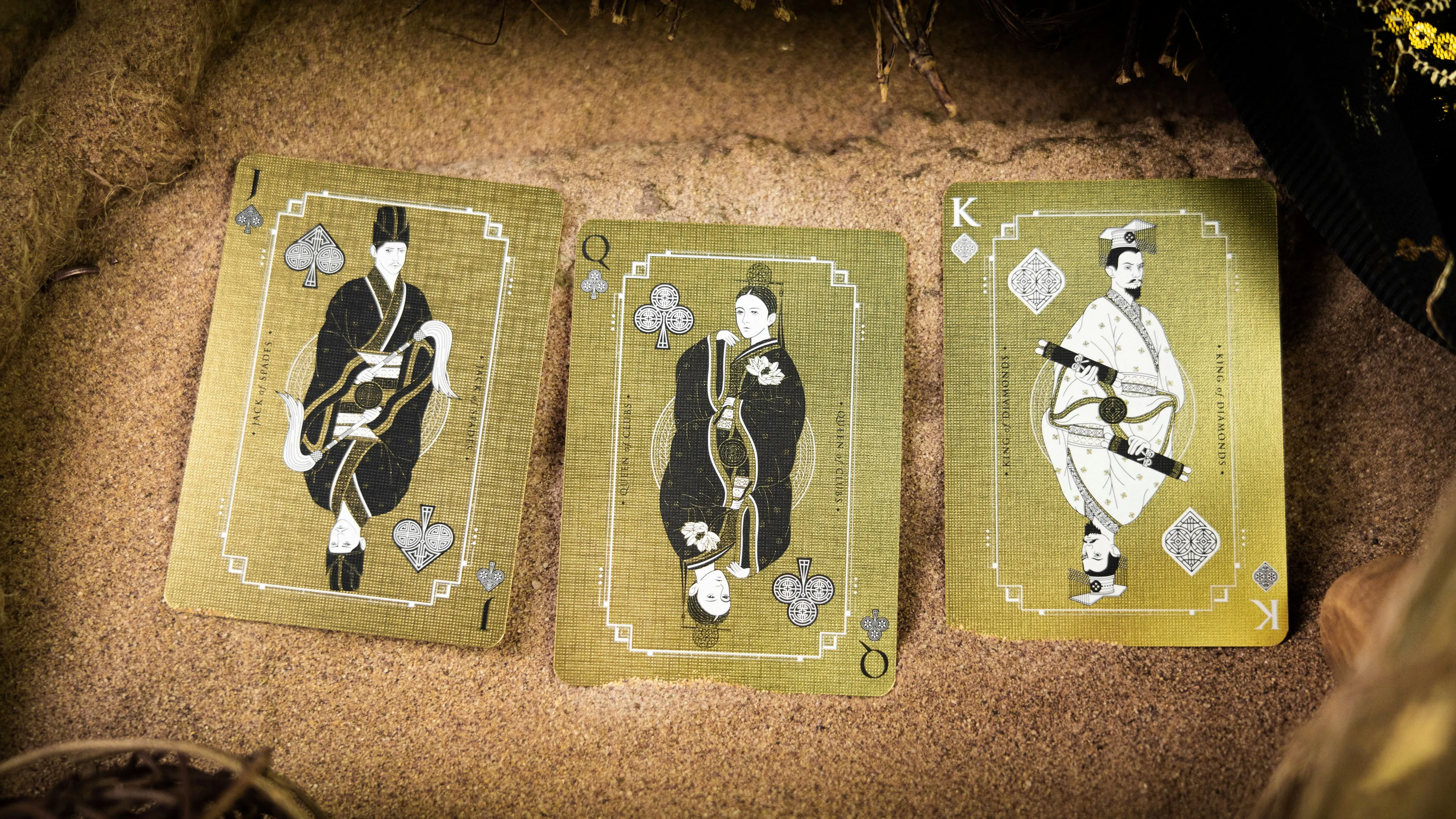 The Silk Wooden Boxset by Ark Playing Cards