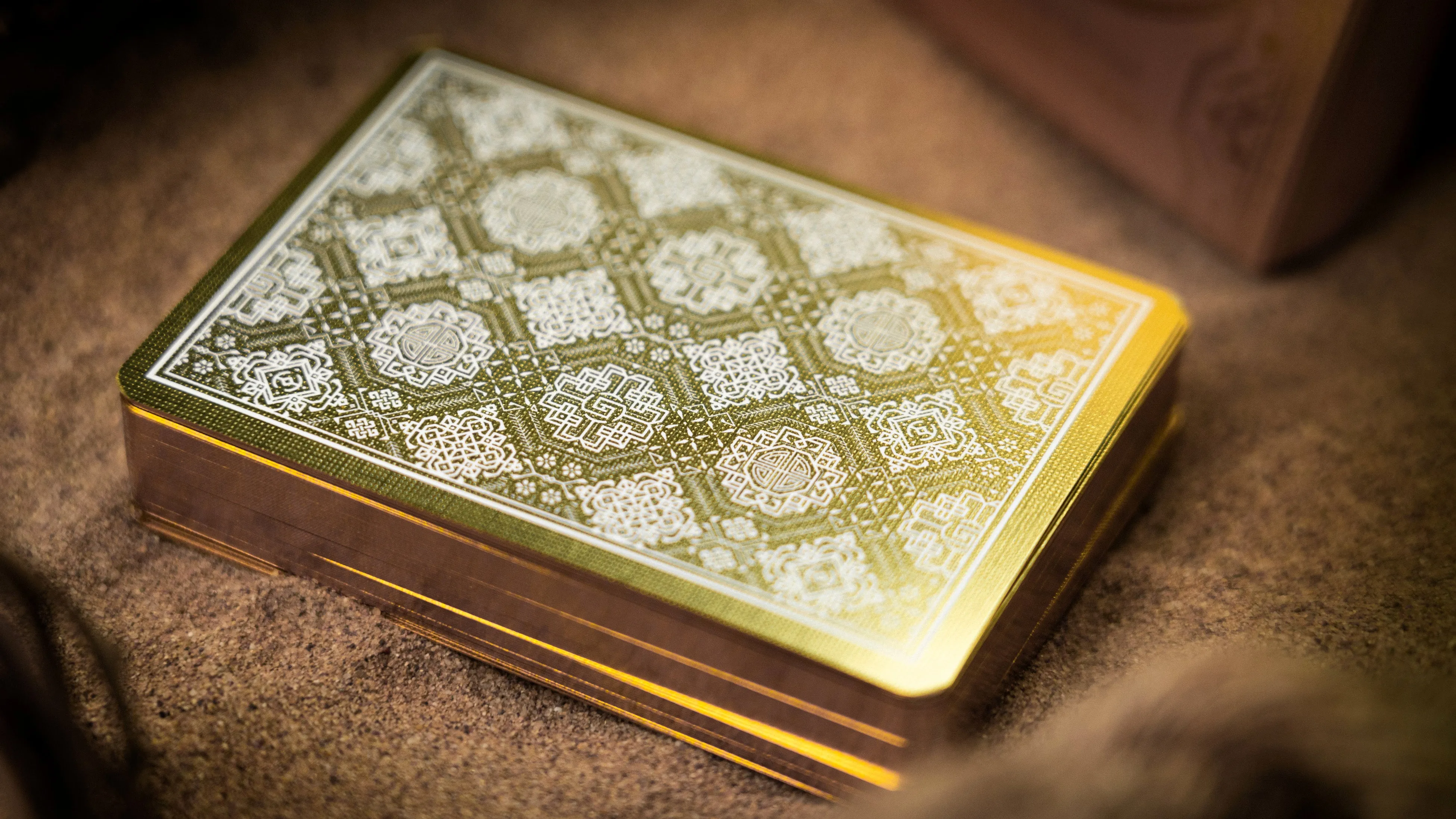 The Silk Wooden Boxset by Ark Playing Cards