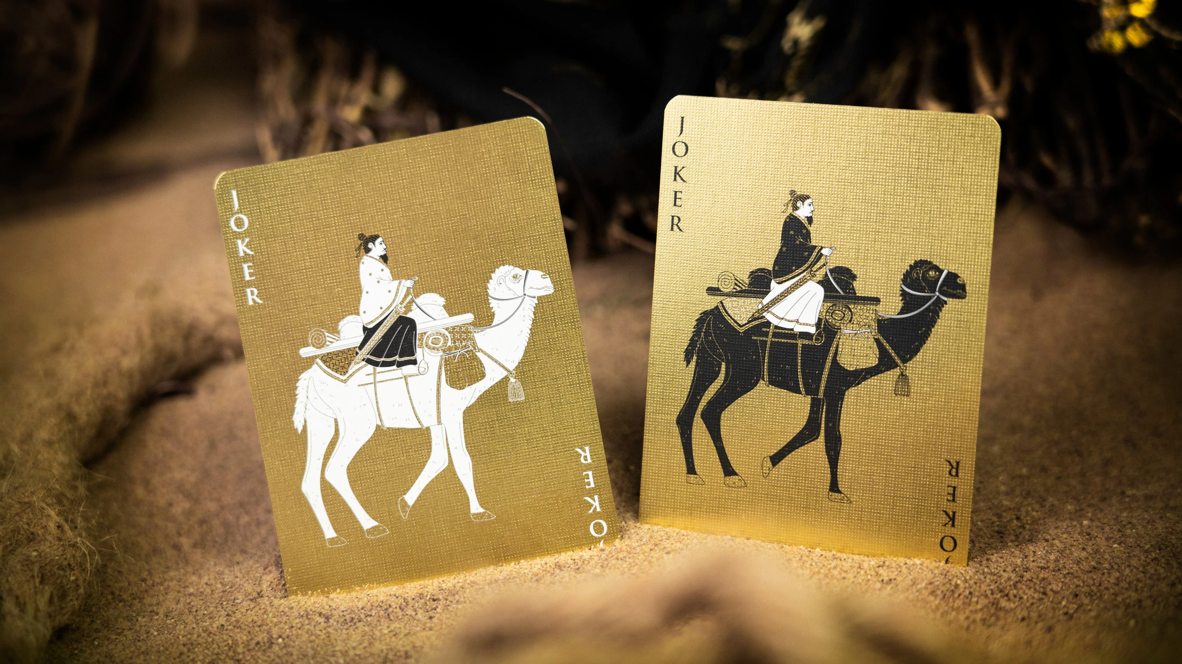 The Silk Wooden Boxset by Ark Playing Cards