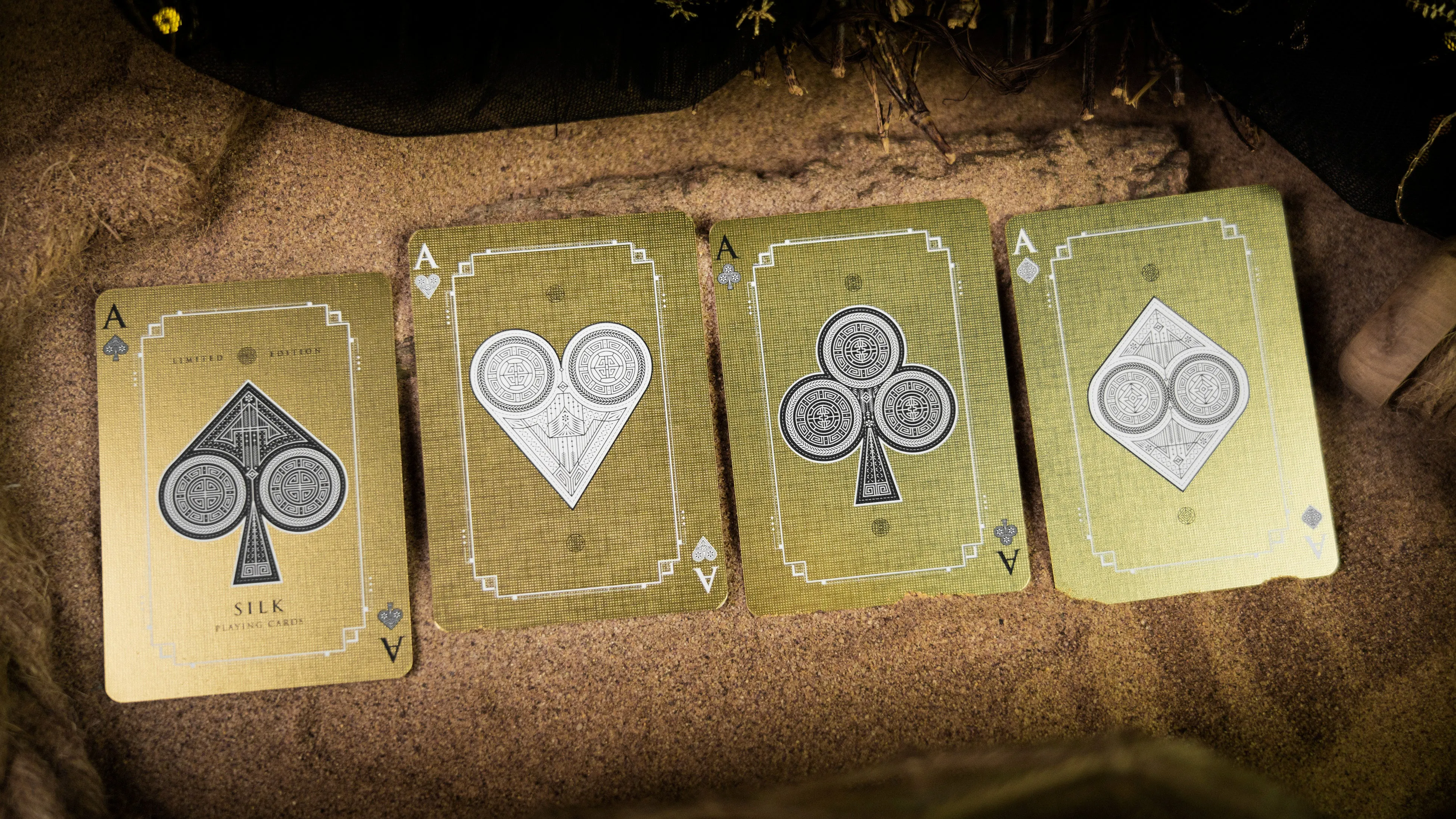 The Silk Wooden Boxset by Ark Playing Cards