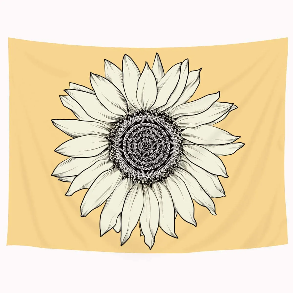 The Yellow Sunflower Tapestry