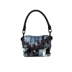 Think Royln Petite Bar Bag in Black Tie Dye