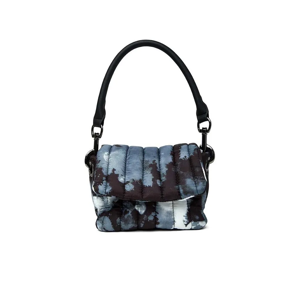 Think Royln Petite Bar Bag in Black Tie Dye