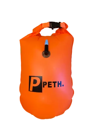 Tow float / Dry Bag - Hot Orange