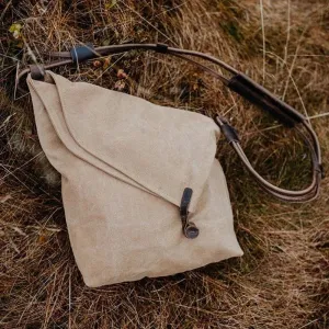 UAKISS  -  Oil Wax Cloth Canvas Men‘s Bag Transverse Solid Color Vintage Shoulder Cross Man Bag Laptop Travel Briefcase Handbags for Men