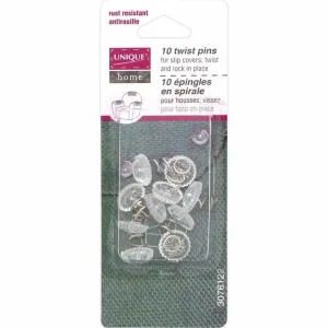 Unique Home-10 Twist Pins #3076122